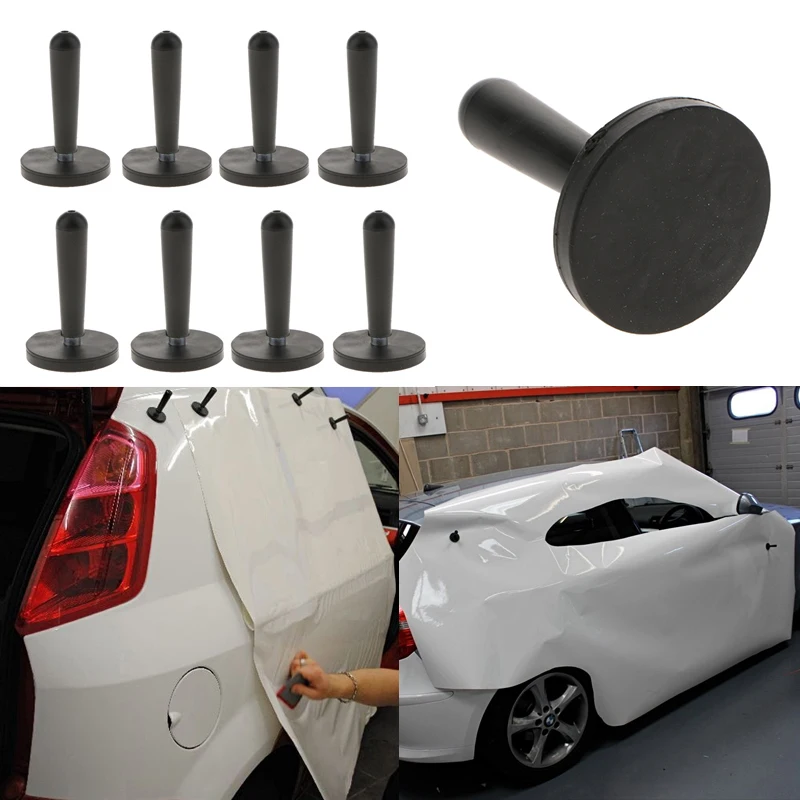 

8x Plug and Play Magnet Holder Car Wrap Wrapping Vinyl Film Kits Car Vinyl Packing Application Tools