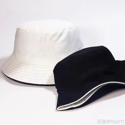 

Double-sided Adult Cotton Fisherman Hat Unisex Fashion Simple Wild Sunhat Outdoor Sunscreen Travel Bucket Cap Beach Summer Hats
