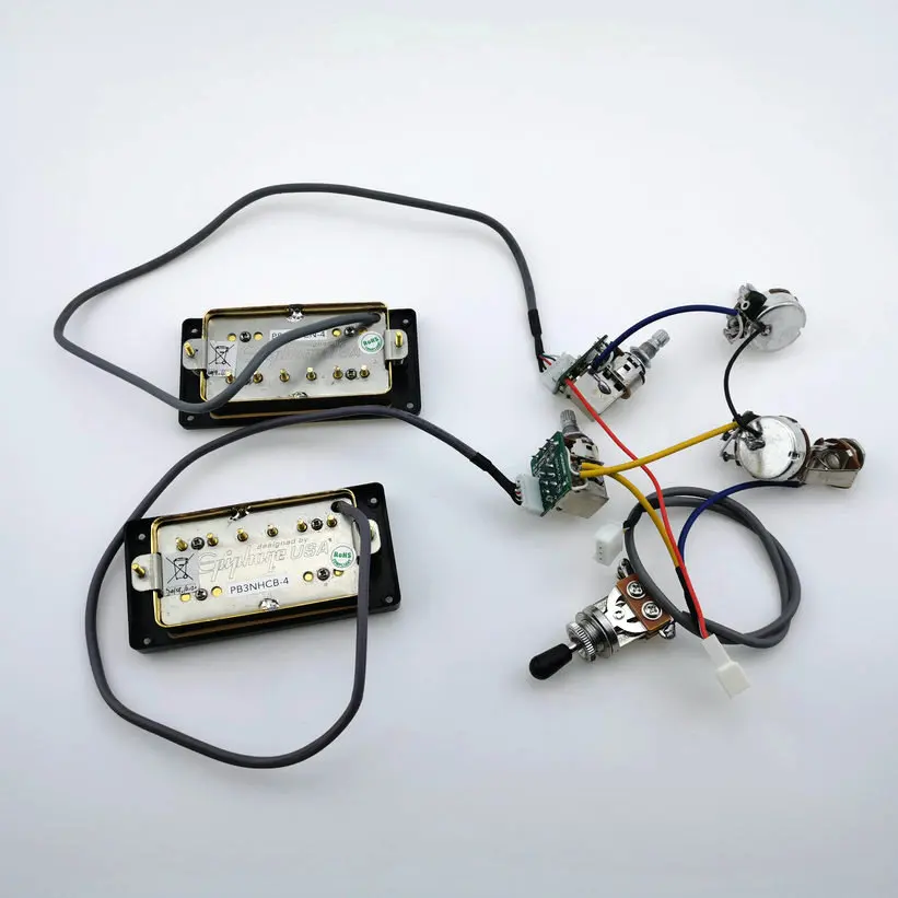 Набор звукоснимателей LP Standard ProBucker N и B электрогитара Alnico Humbucker с