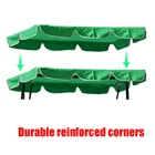 Летний водонепроницаемый навес с верхней крышкой, сменный тент для садового двора, уличное качели-качели с тентом, навес для стула