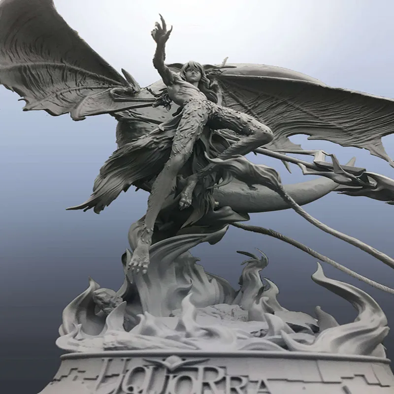 

16" Anime Bleach Ulquiorra cifer Kurosaki Opponent Ichigo Statue Full Length Portrait GK Action Figure Model Toy BOX 40CM L160