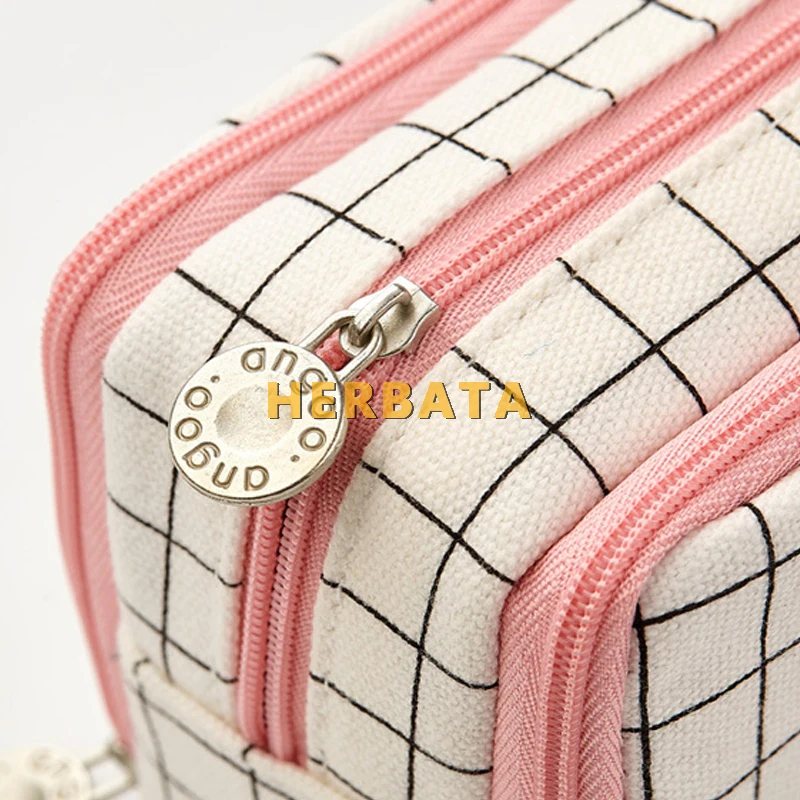 Креативная многофункциональная сумка для хранения большая емкость холщовый