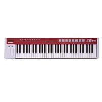 x6 pro 61 full size semi weight key professional usb drum pad portable midi keyboard controller