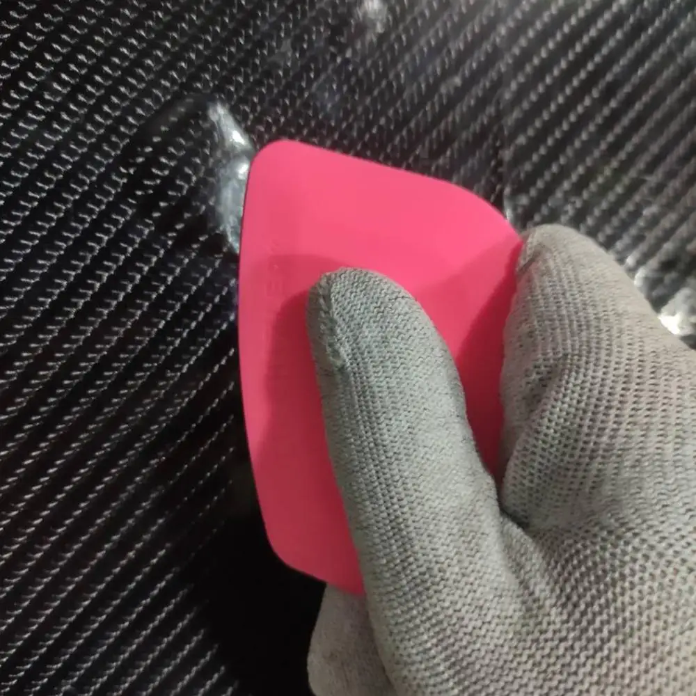 5 шт. Мини Розовый скребок для винила инструменты обертывания многоугольная