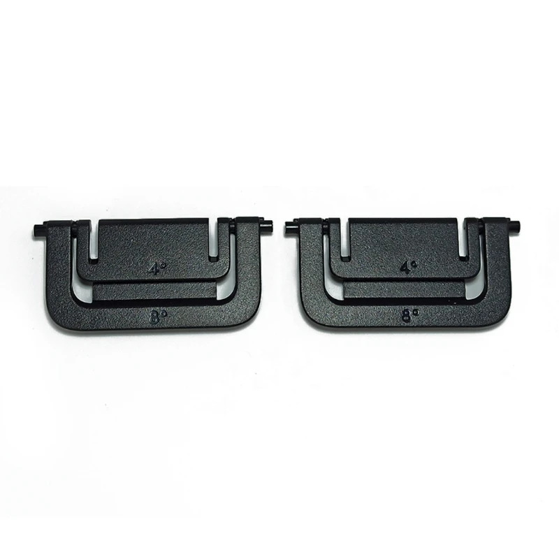 

2 Pieces Black Keyboard Bracket Leg Stand for logitech G915 G913 G813 G815 Keyboard Replacement Foot Stand Leg Holder