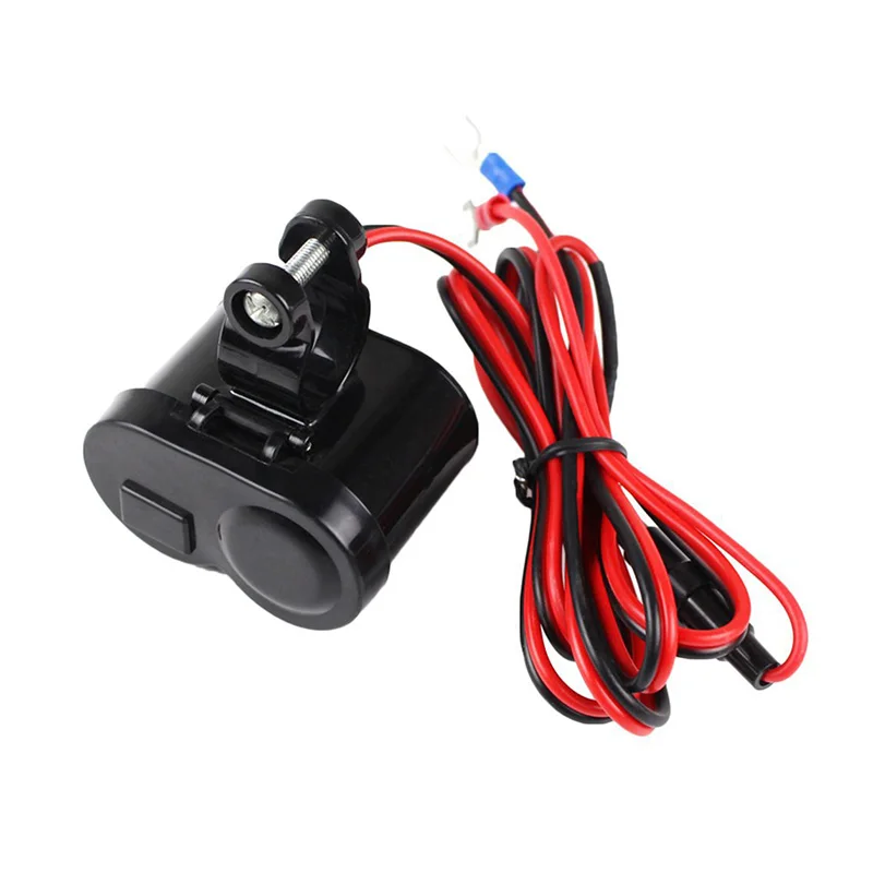TIOODRE 12V 24V мотоцикл Скутер Руль USB Зарядное устройство Водонепроницаемый