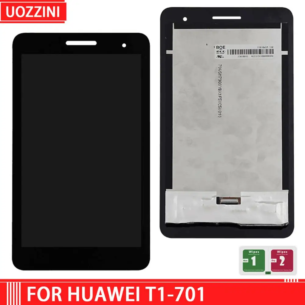Сенсорный ЖК дисплей 7 "дисплей с сенсорным экраном для Huawei Honor Play Mediapad T1 701 701U 701W