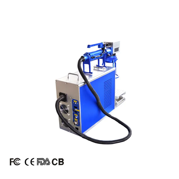 

JW hot sale handheld fiber laser marking machine 20w for hard plastic metal engraving sale