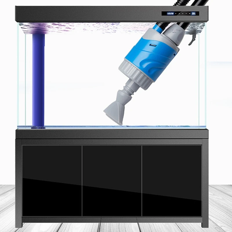 

Powerful Siphon Aquarium Electric Siphon Aquarium Sand Washer Vacuum Gravel Water Changer Siphon Filter