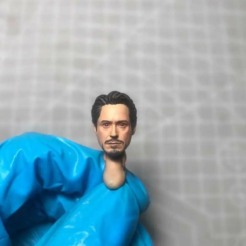 

Экшн-фигурки Tbleague Custom 1/12 Steel Man Tony Head Sculpt для 6 дюймов SHF, коллекция игрушек