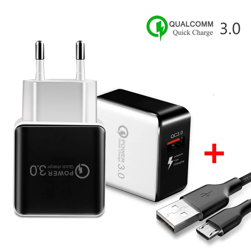 Быстрая зарядка QC 3 0 умное быстрое зарядное устройство адаптер для вспышки