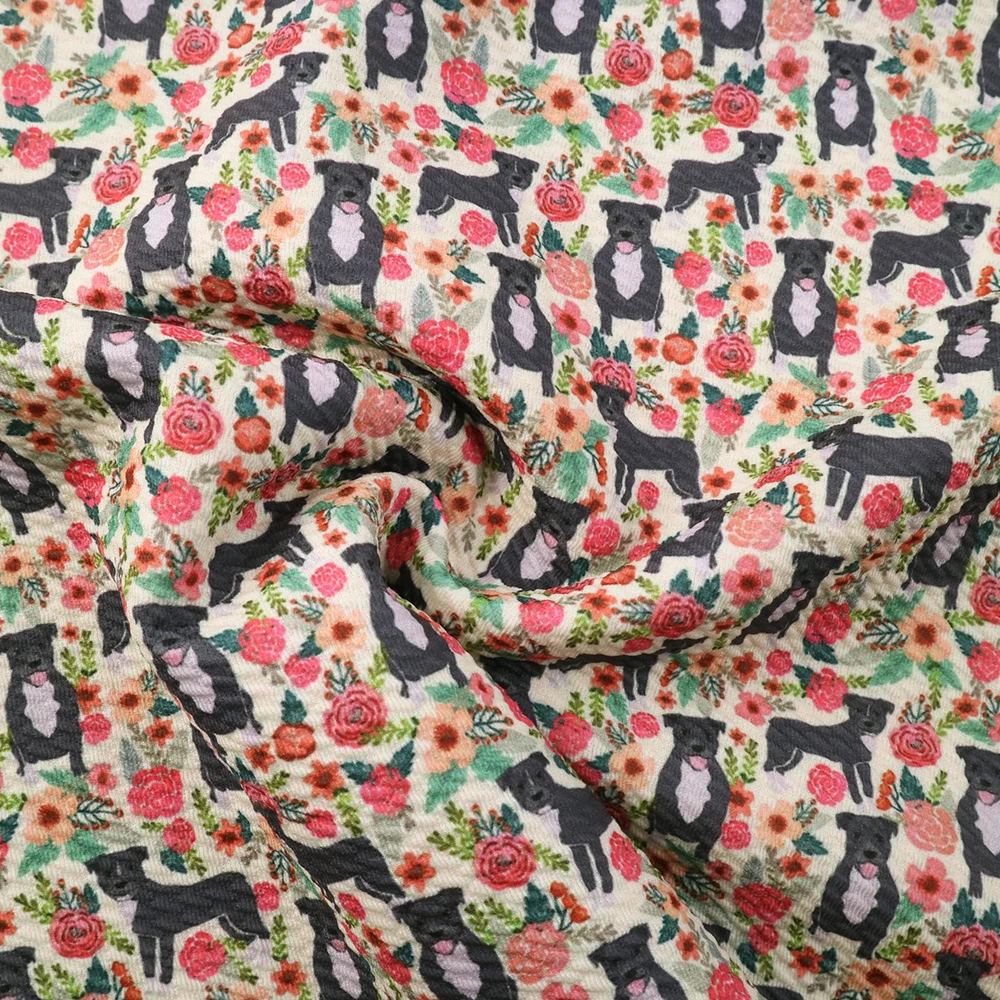 50*145 см авокадо цветочный принт Ливерпуль пуля ткань для детей домашний текстиль