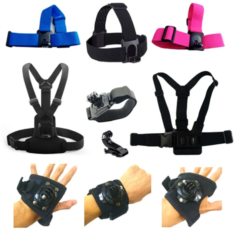 Головной нагрудный браслет на запястье одинарный плечевой ремень Адаптер для