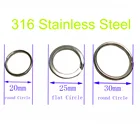 Брелок для водных видов спорта, из нержавеющей стали 316, 10 шт.