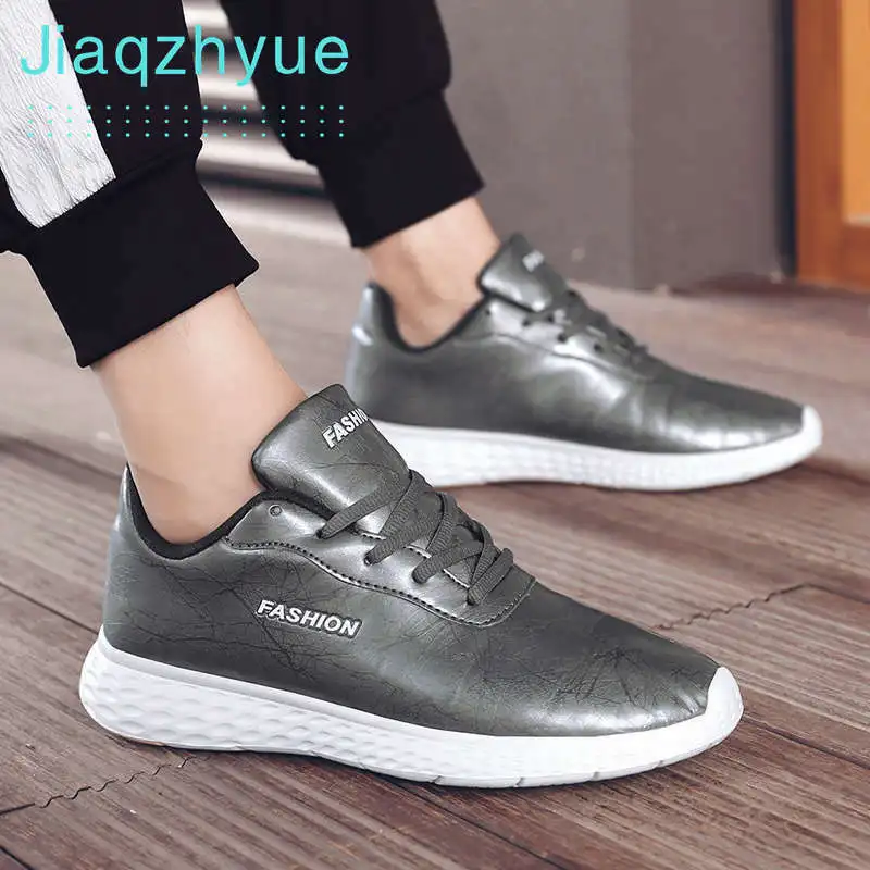 

High Quality Summer Men's Sneakers for Teens Air Mesh Athletic Shoe Low Top Lace-up Shoe Man Leather Large Size Breathable J4