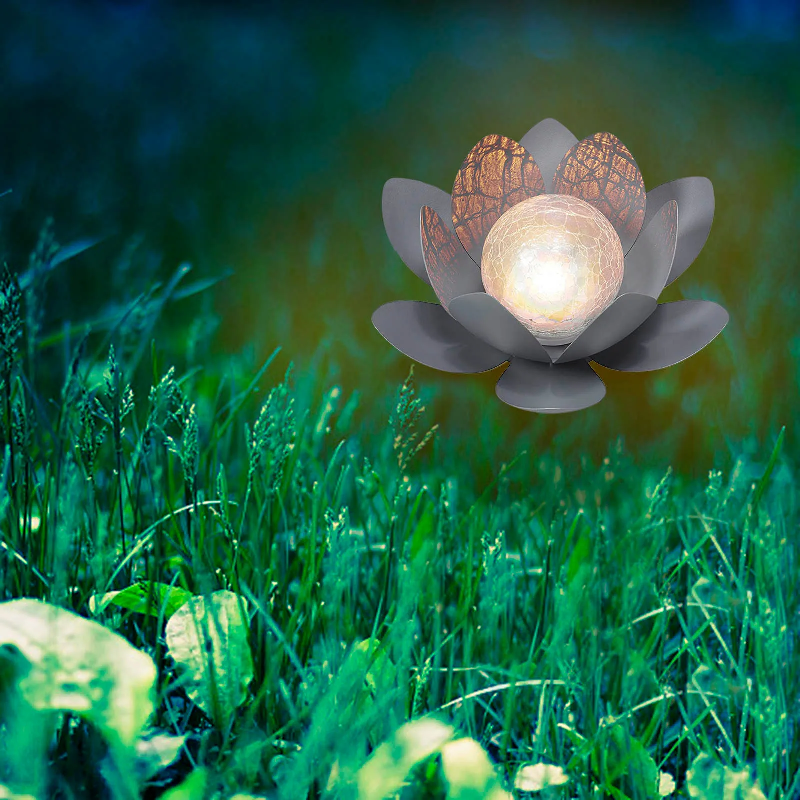 구매 2 피스 정원 조명 경로 마당 빛 방수 램프 잔디 도로 파티오 지상 조명 정원 장식 태양 LED 조명