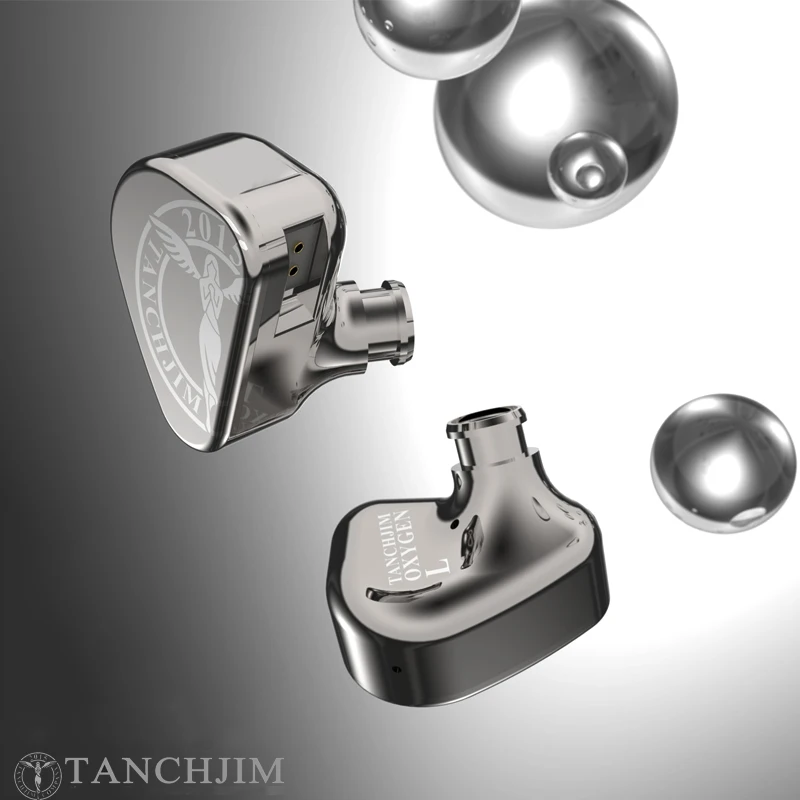 Наушники-вкладыши TANCHJIM Oxygen In HIFI металлический съемный кабель 3 5 мм