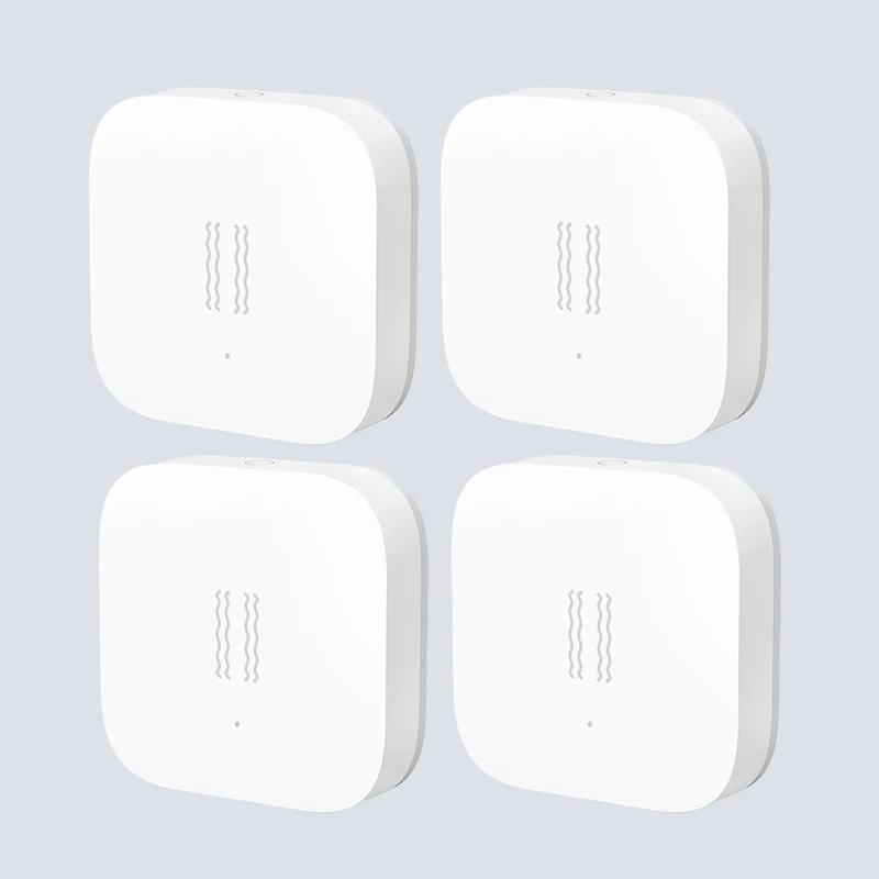 4pcs Aqara датчик вибрации Zigbee Shock сенсор вибрации обнаружения сигнализации монитор Встроенный гироскоп датчик движения для Mi Home App - Цвет: 4pcs