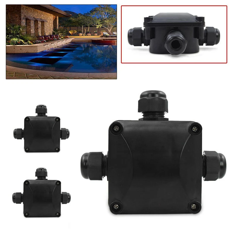 Многофункциональная распределительная коробка IP68 Водонепроницаемая с 3