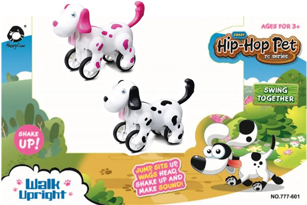 Умный робот RC игрушка для собак Умные Электронные Домашние животные собака Детская игрушка милые животные RC Интеллектуальный робот подарок детский подарок на день рождения