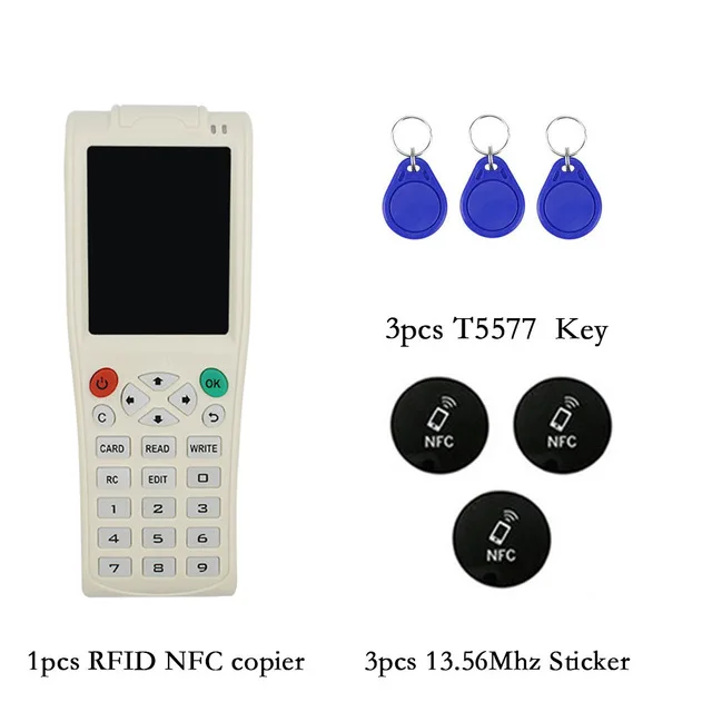 Ключ-машина Icopy5 Fuid английская версия Rfid Nfc копировальная машина Ic Id-ридер