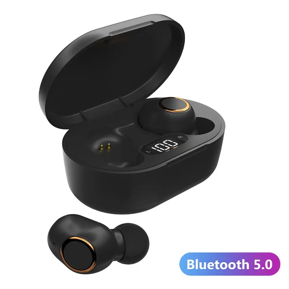 K1 Bluetooth 5 0 беспроводные наушники HD звук цифровой дисплей с зарядной коробкой