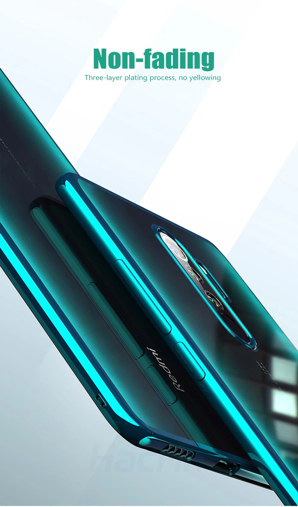 Чехол для Xiaomi Redmi Note 8 Pro, чехол из мягкого ТПУ, прозрачное покрытие, чехол для Redmi Note 8 Pro, чехол Global Full, защитный бампер