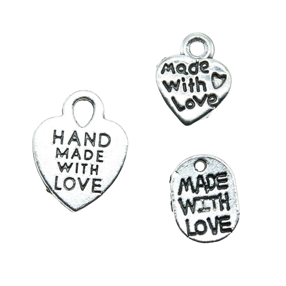 40 шт. подвески с надписью Handmade | Украшения и аксессуары