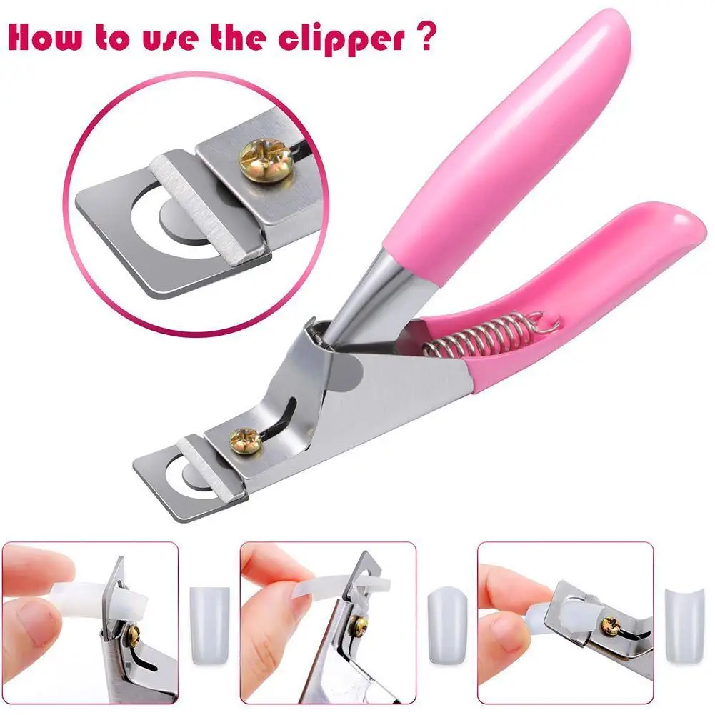 

Fake Nail Cutter Professional Nail Straight False Edge Manicure Cut Nail Cutter Acrylic Nails Tips Guilloti S1A5