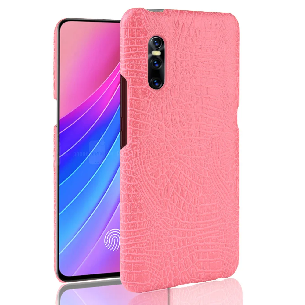 Чехол для VIVO X27 защитный чехол из крокодиловой кожи с защитой от падения |