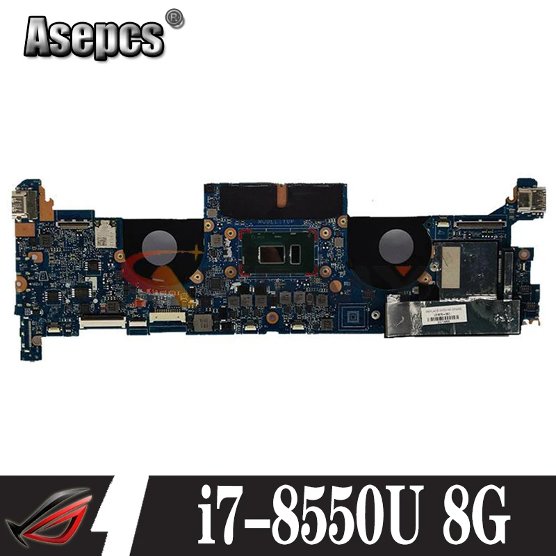 

Материнская плата Akemy DA0Y0PMBAF0 для ноутбука HP ElitebooK X360 1030 G3, материнская плата с процессором i7-8550U M 8 ГБ ОЗУ, тест 100% ОК