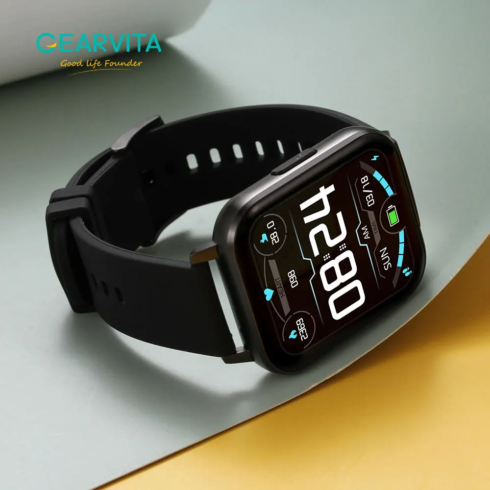 2021 Новые смарт часы DTX IP68 Водонепроницаемый 1 78 дюймов HD ЭКГ монитор сердечного
