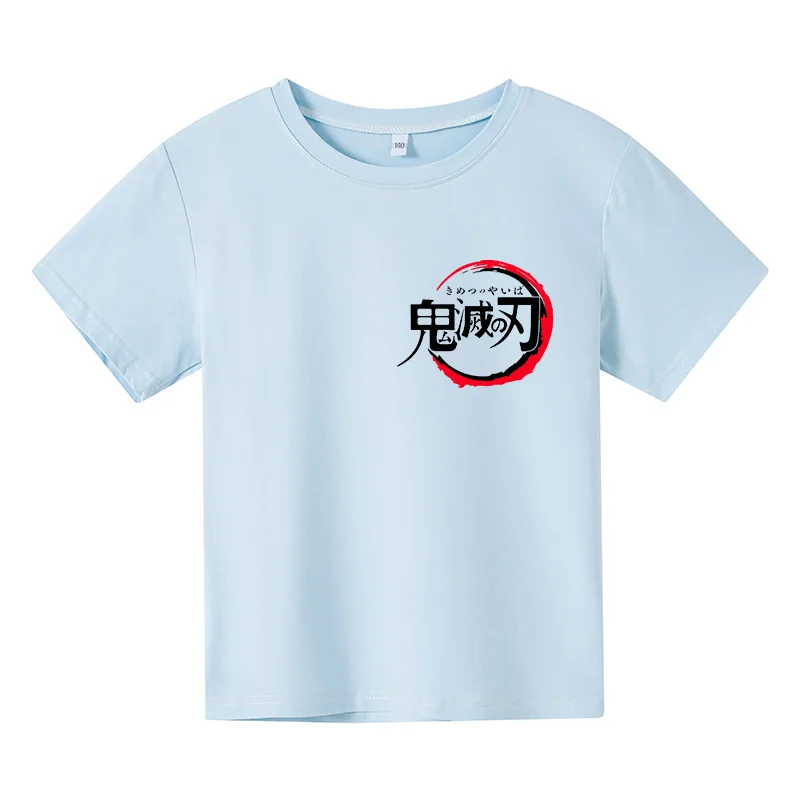 

Kids Boy Anime T-Shirt Girl Cartoon Tops Cute Baby Cotton Tees Summer Costume Toddler Fashion Children Comfortable Shrot Sleeve