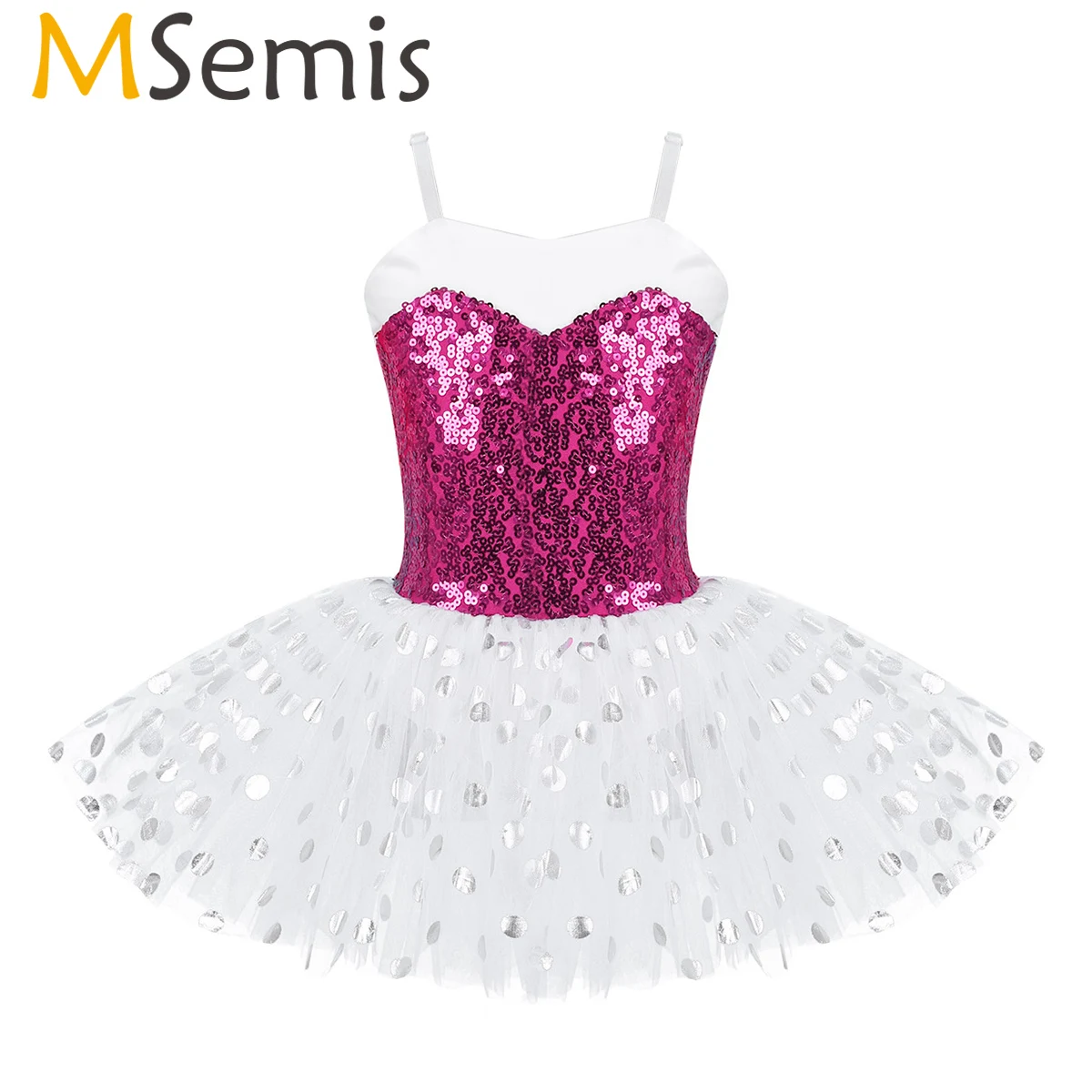 MSemis Детские Балетные лосины для девочек купальник сетка платье пачка танцев топ