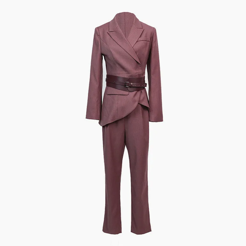 

suits the new autumn 2020 + professional small business suit pencil pants recreational temperament two-piece dress