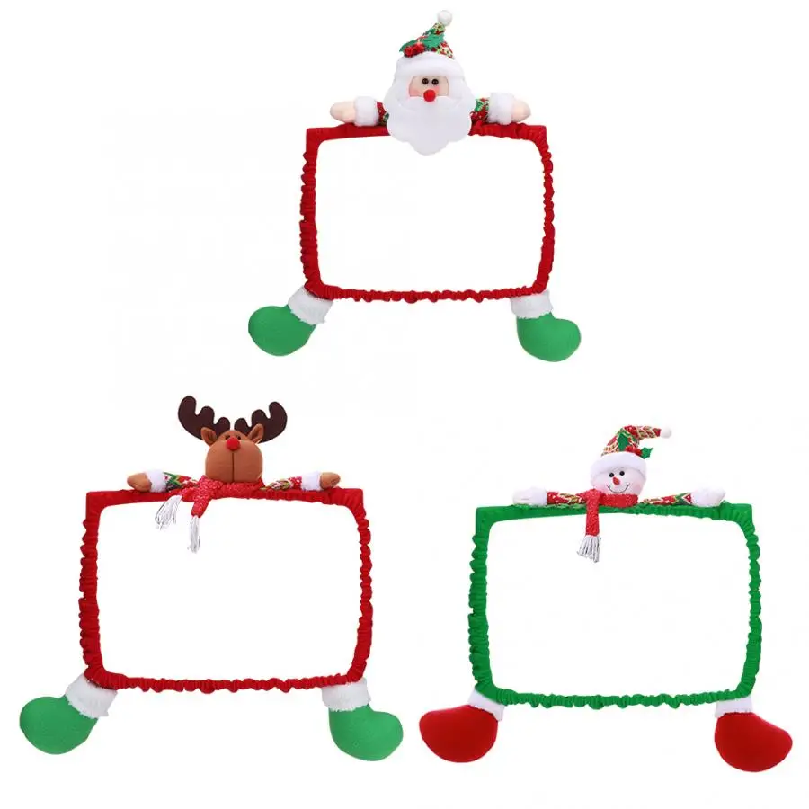 Крышка для компьютерного монитора 3D Рождественский мультфильм 19 27 дюймов