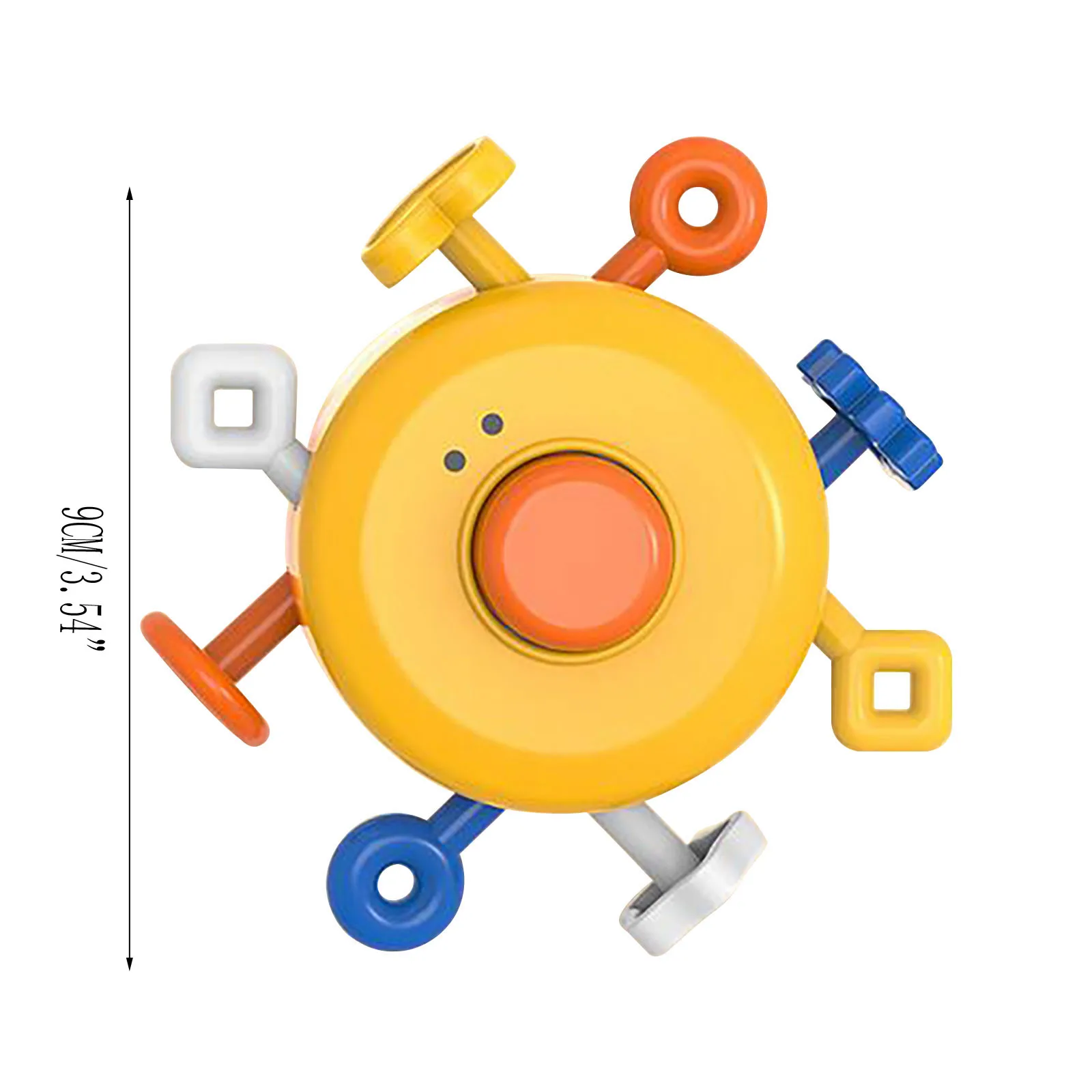 

Enlightenment Exercise Baby Finger Push Push Music Little Yellow Exercise Finger Office No-stress Reliver Stress Sensory #10