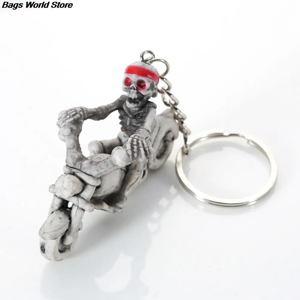 1 шт череп брелок дьявол смерти Монстр мотор автомобильный подарок аксессуары