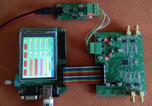 AD9959 многоканальный модуль DDS STM32TFT цветной экран сенсорный Вращающийся