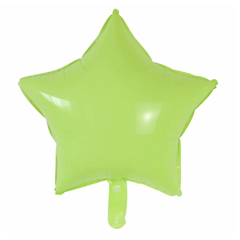 

10pcs 18inch Star Heart Macaron Foil Balloons Baby Shower Pink Blue Candy MaCaron Helium Globos Birthday Party Decoration Golobs