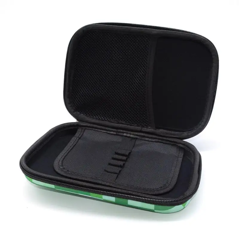 Большой Вместительный мраморный кожаный чехол карандаш EVA милый Единорог Kawai для