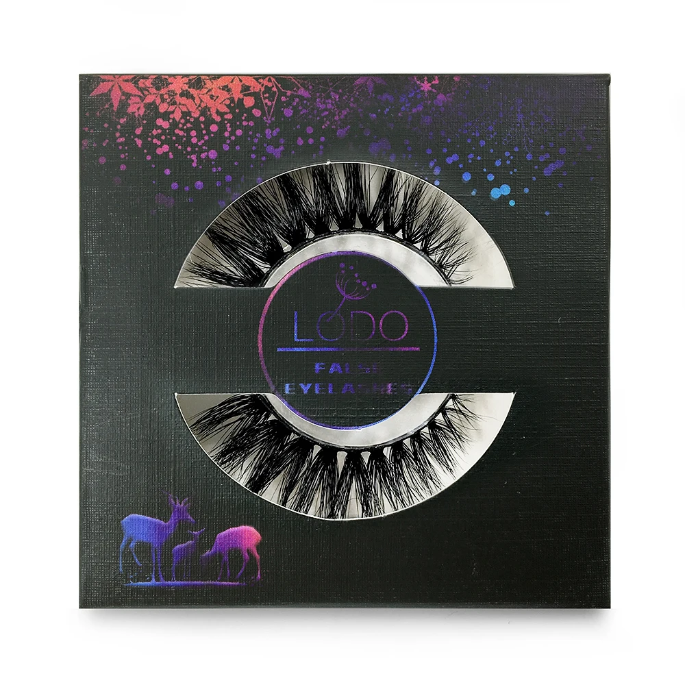 

Christmas gift 1pairs Mink Eyelashes 3D Mink 100% Cruel Eyelashes Handmade Natural Reusable Eyelashes False Eyelash Makeup Eye