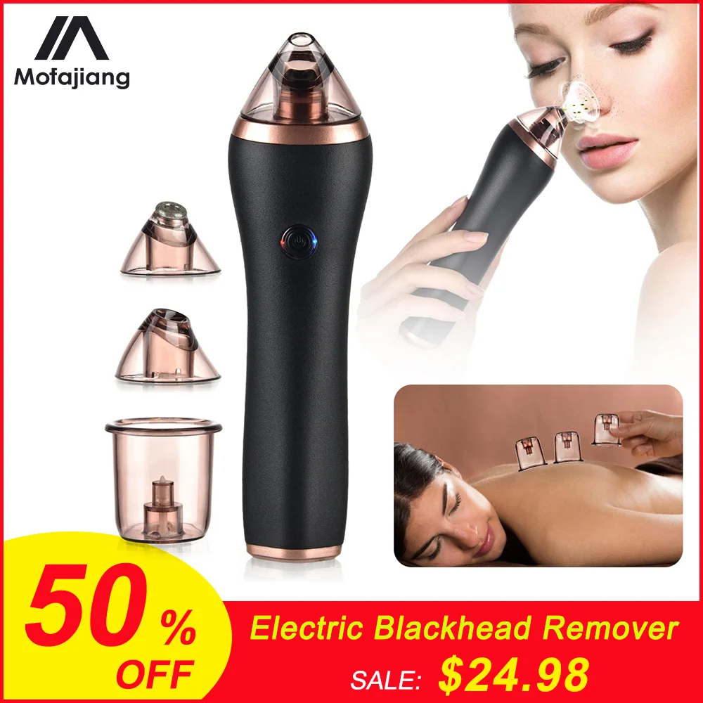 Электрическая машина для удаления угрей маска лица Вакуумный Очиститель акне