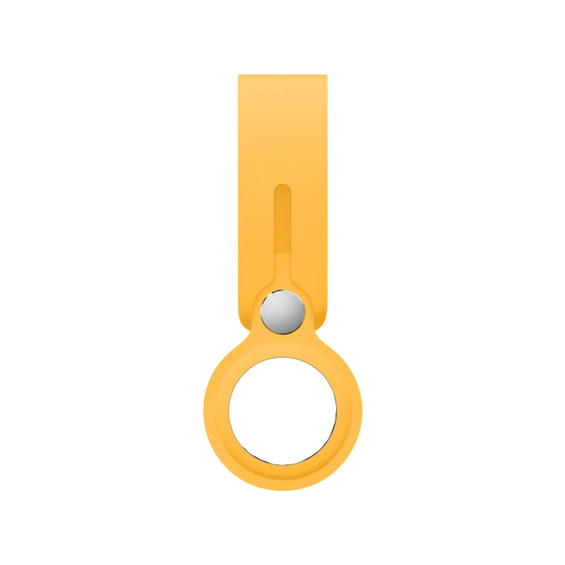 Силиконовый чехол для Airtag защитный чехол-петля с жидкостью Apple Locator Tracker