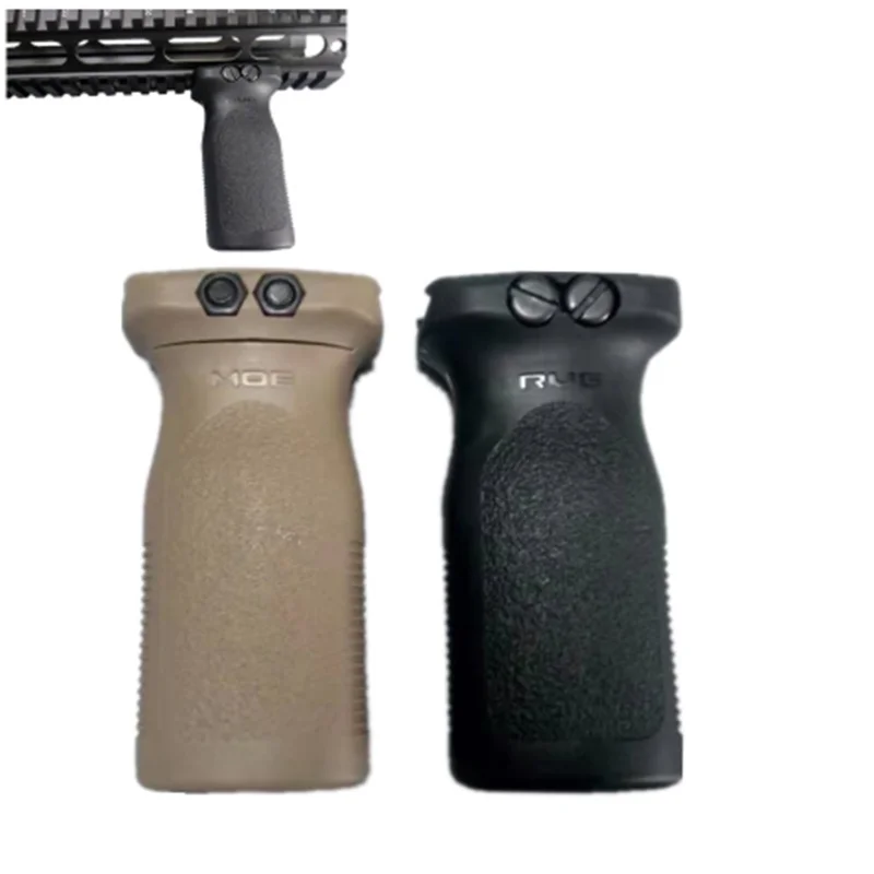 

Tactical Airsoft Rvg Style Vertical Grip Rifle for Gun Black Fore for Foregrip for Picatinny Front Rail