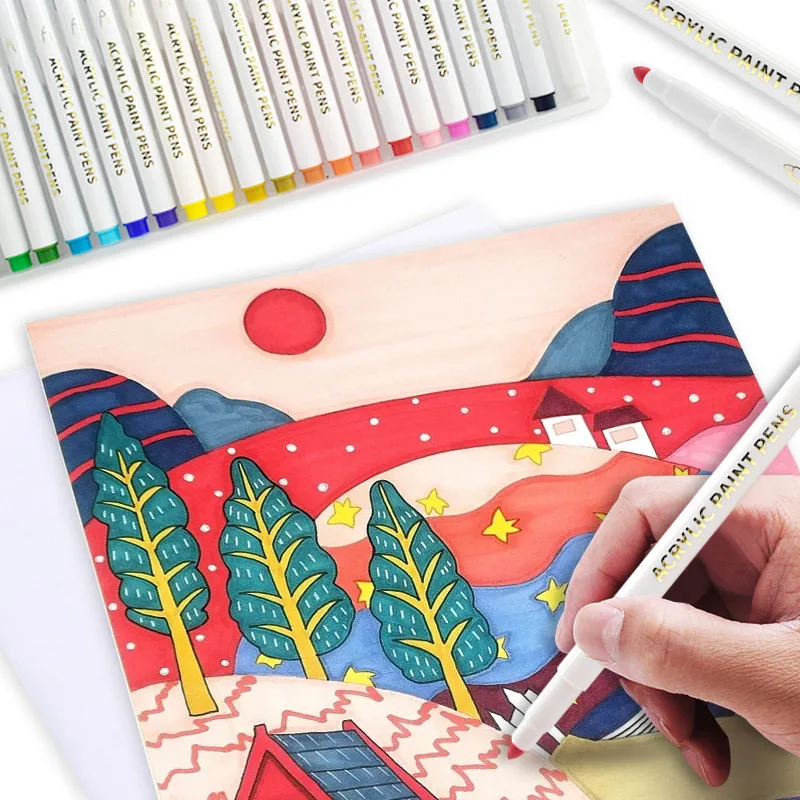 21/25 Цвета Перманентный акриловый Краски маркер для белой доски Набор Керамика