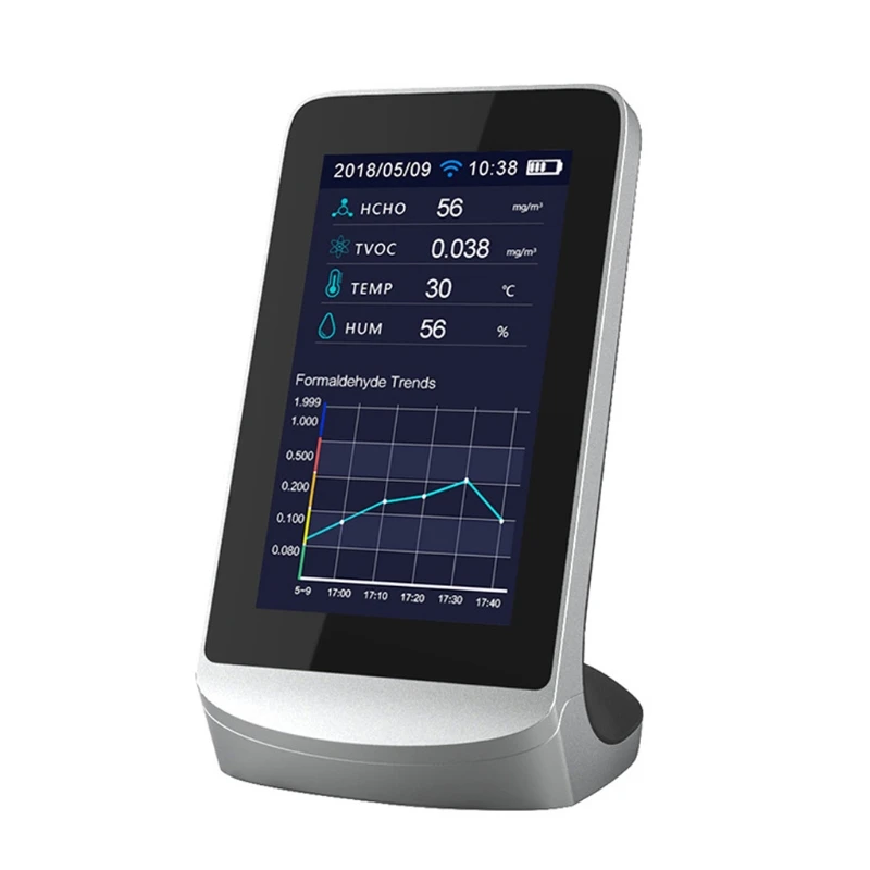

DM72B WIFI Multi-Function Air Quality Monitor WIFI Connect to Phone Analyzer