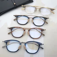 new trendy vogue mens glasses frame round pure titanium eyewear male spectacles light eyeglass myopia optical lens reading