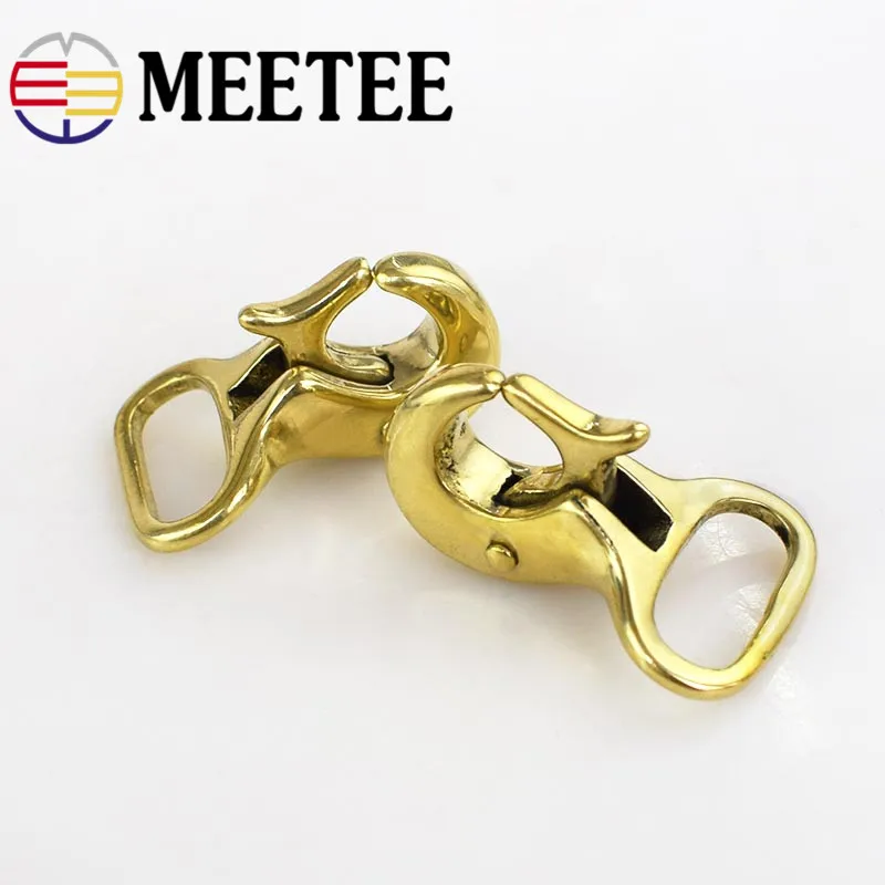 Meetee 1 шт. 21 мм искусственная латунь быстросъемная Пряжка сделай сам кожаные