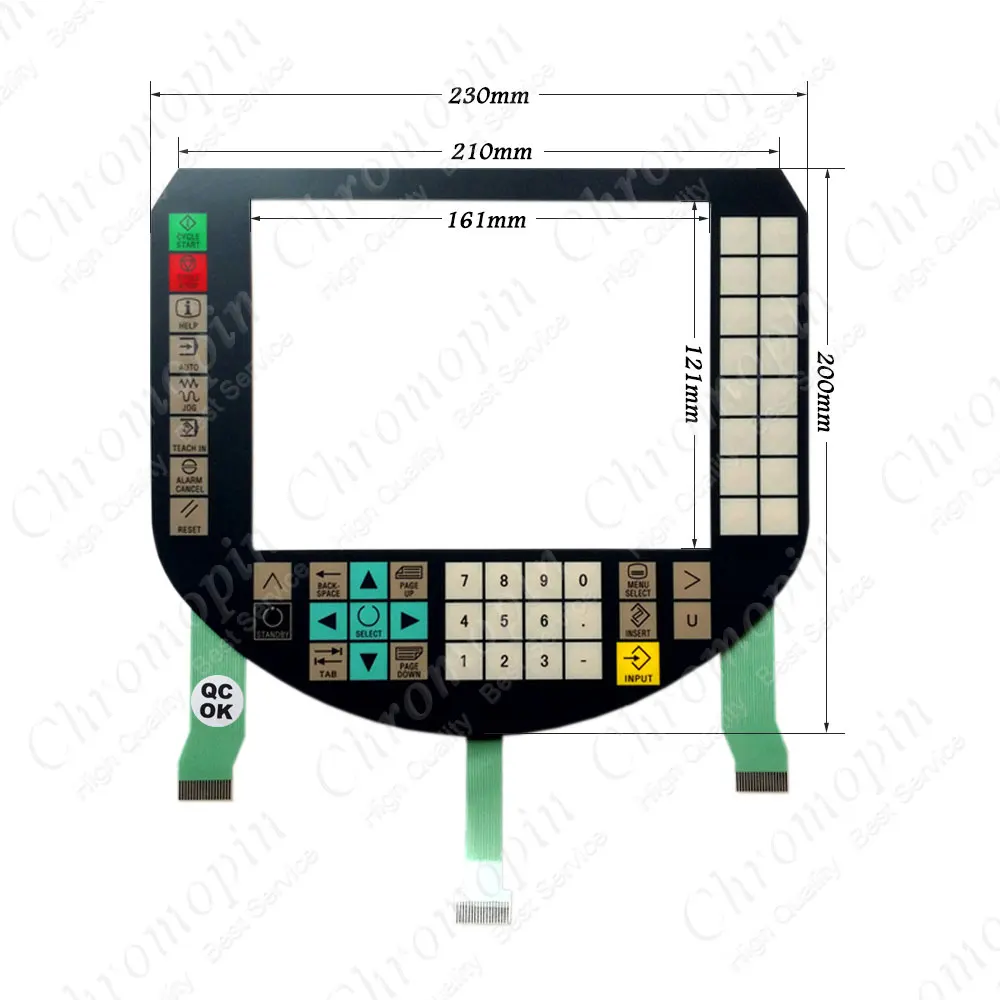 Сенсорный экран для 6FC5403 0AA20 1AA0 6FC5 403 0AA0 Sinumerik HT8 с клавиатурой|switch switch|switch membraneswitch 4 |